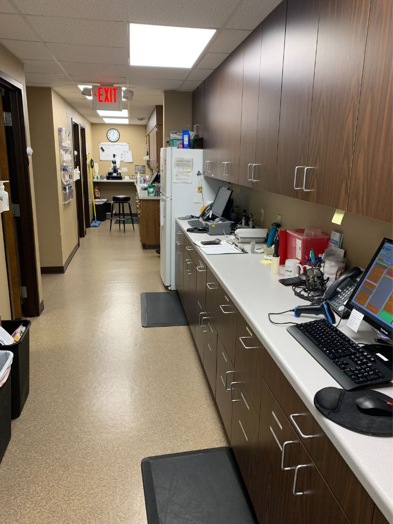 Pulaski Veterinary Clinic Administration Area